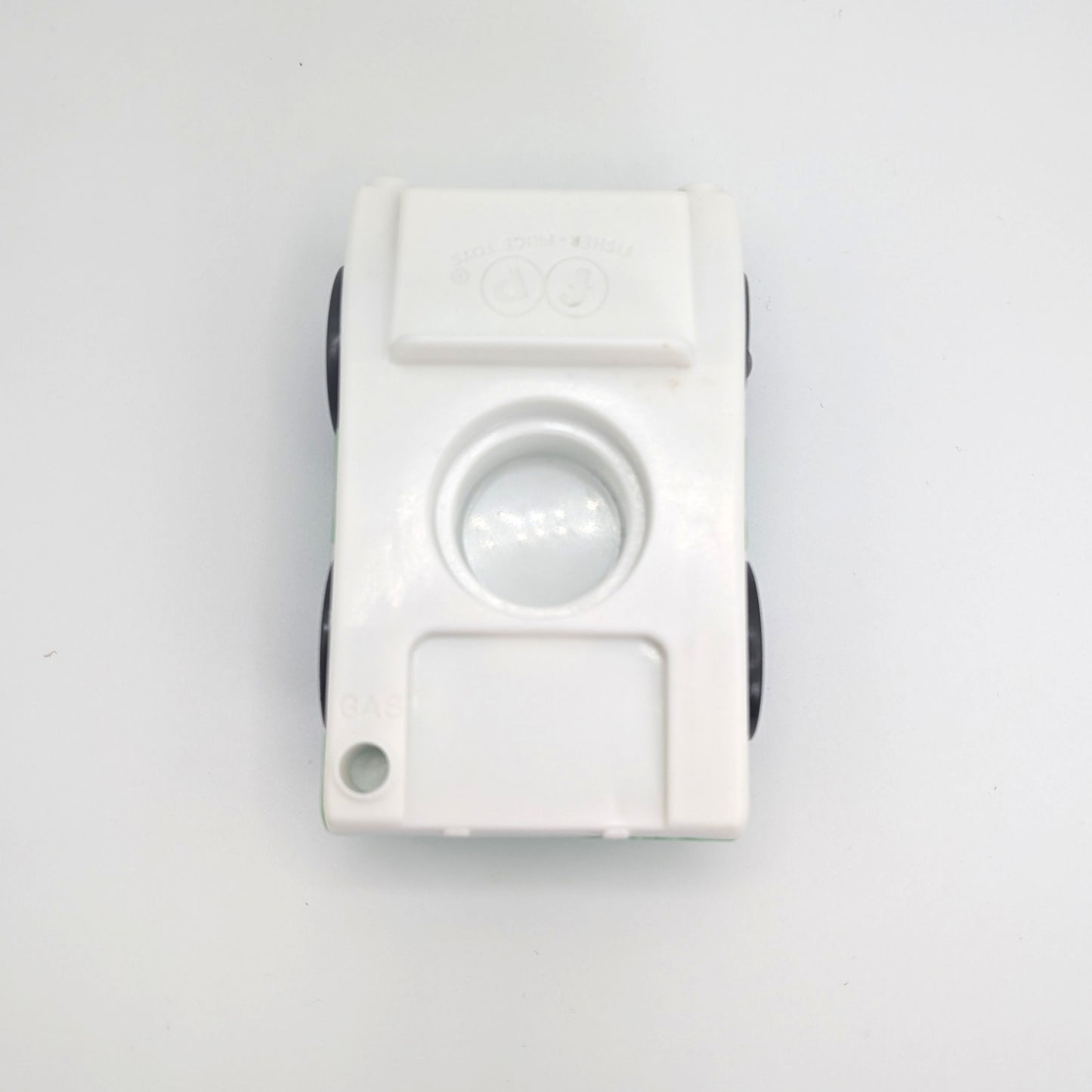 1‑Seat Car White/Green - Fisher Price Little People