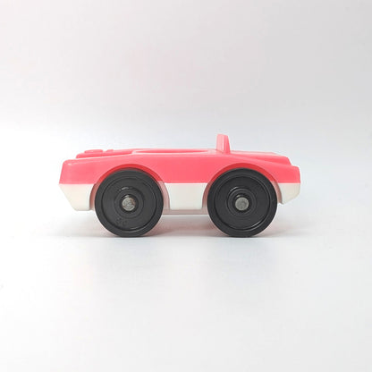 1-Seat Car Pink/White - Fisher Price Little People