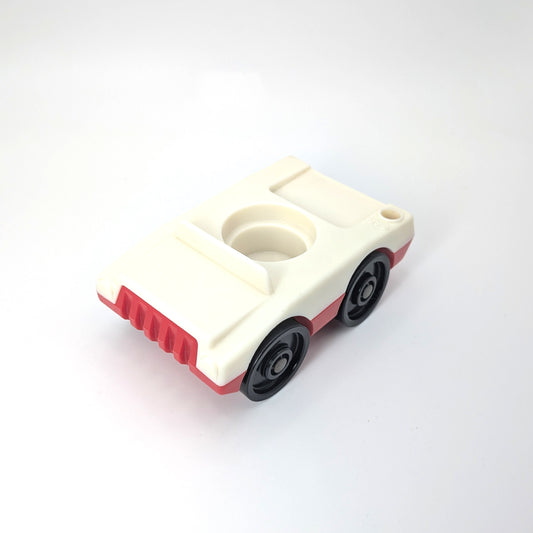 1-Seat Car Red/White - Fisher Price Little People