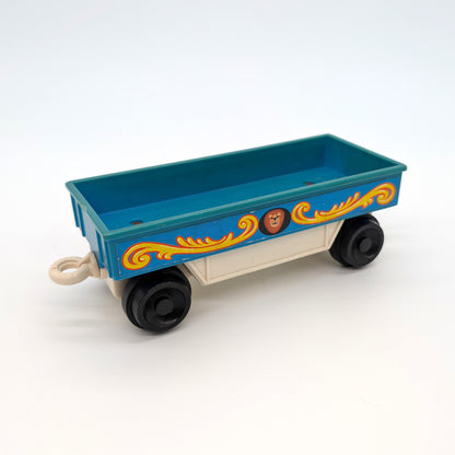 Train Flat Car Blue - Fisher Price Little People