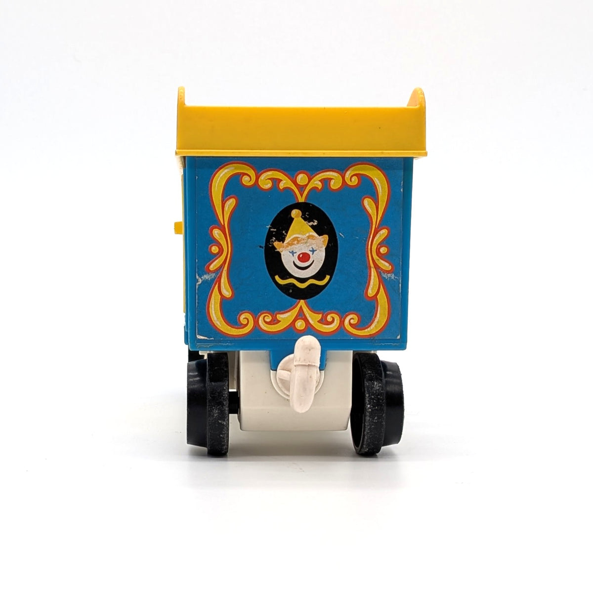 Train Cage Car Blue/Yellow - Fisher Price Little People
