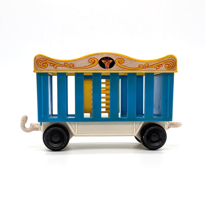 Train Cage Car Blue/Yellow - Fisher Price Little People