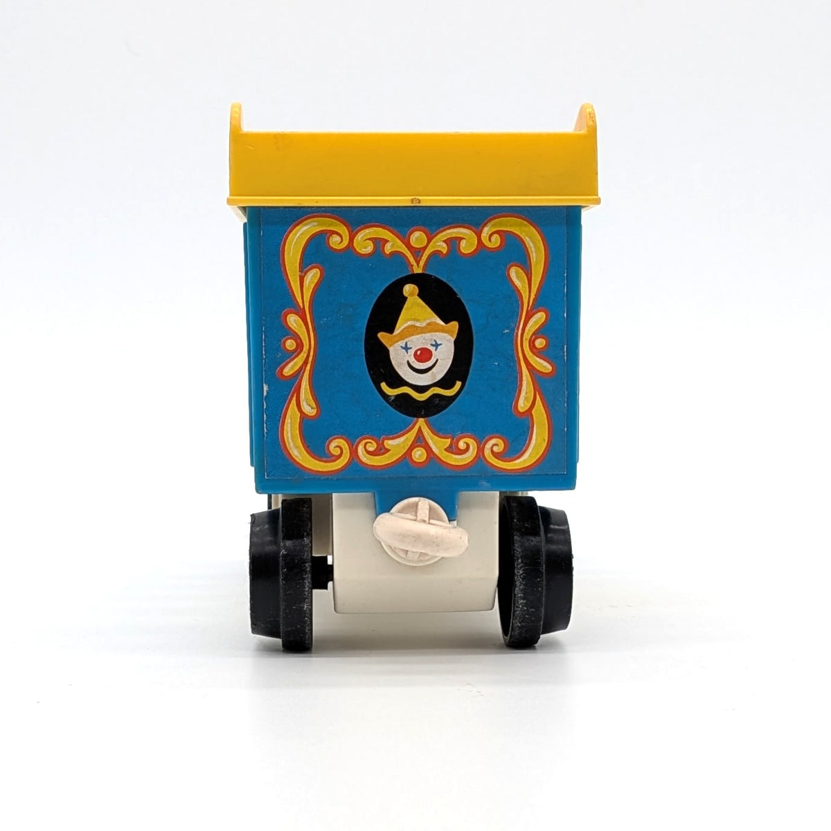 Train Cage Car Blue/Yellow - Fisher Price Little People