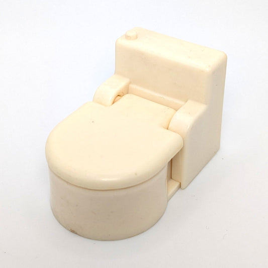 Toilet White with Thick Tank- Fisher Price Little People