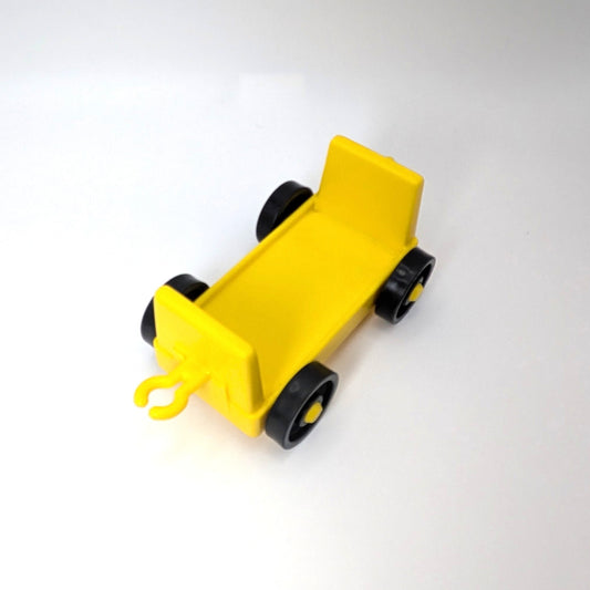 Tram Baggage Car Yellow - Fisher Price Little People