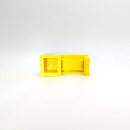 Sewing Machine 3D Printed Custom - Yellow/Green - Compatible with Little People