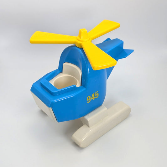 Helicopter Blue/White/Yellow - Fisher Price Little People