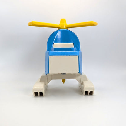 Helicopter Blue/White/Yellow - Fisher Price Little People