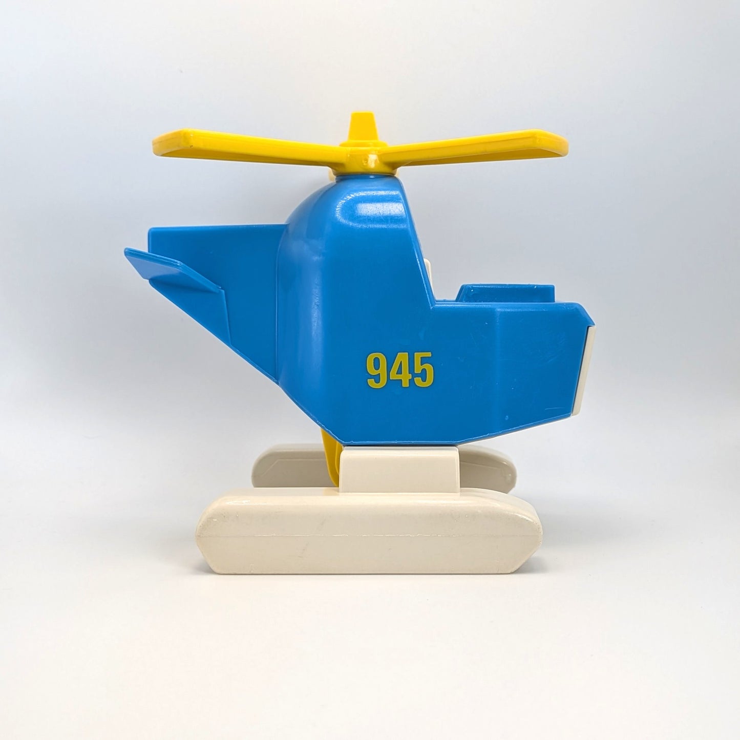 Helicopter Blue/White/Yellow - Fisher Price Little People