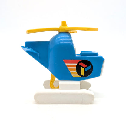 Helicopter Blue/White/Yellow - Fisher Price Little People