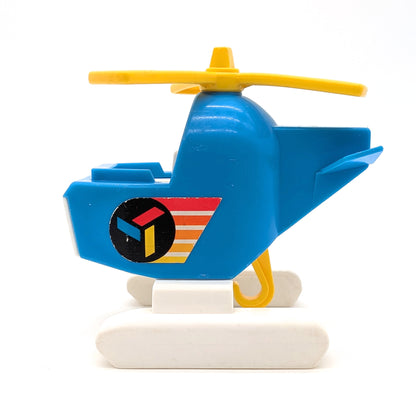 Helicopter Blue/White/Yellow - Fisher Price Little People