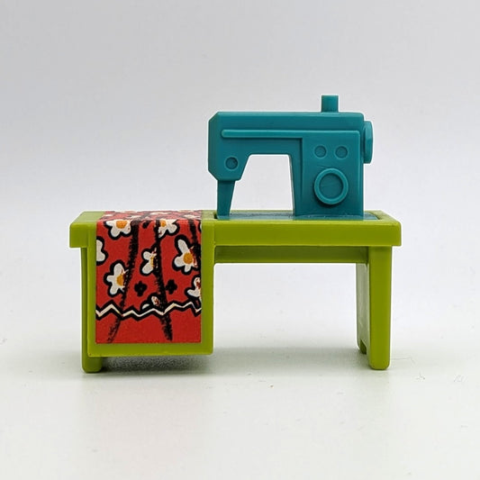 Sewing Machine - Green/Blue - Fisher Price Little People