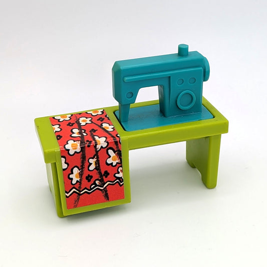 Sewing Machine - Green/Blue - Fisher Price Little People