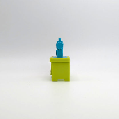 Sewing Machine 3D Printed Custom - Green/Turquoise - Compatible with Little People