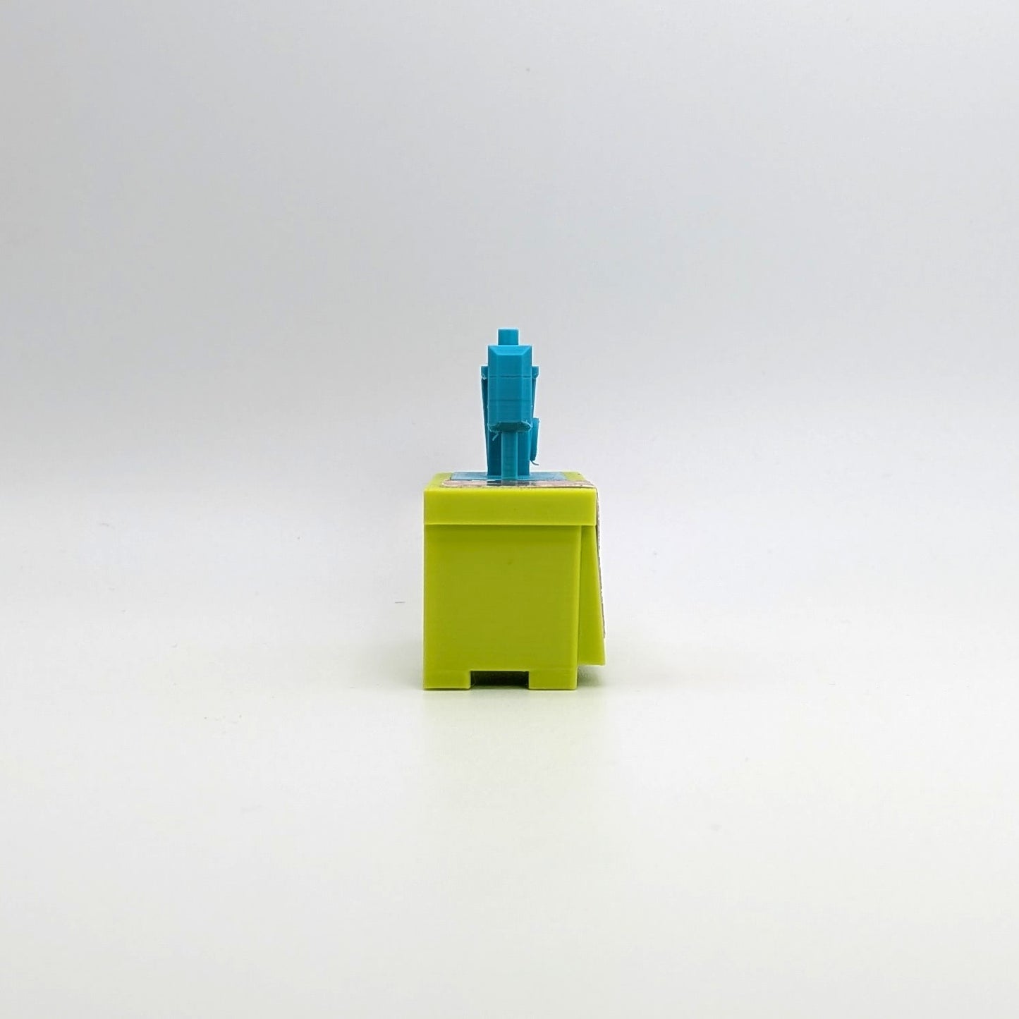 Sewing Machine 3D Printed Custom - Green/Turquoise - Compatible with Little People