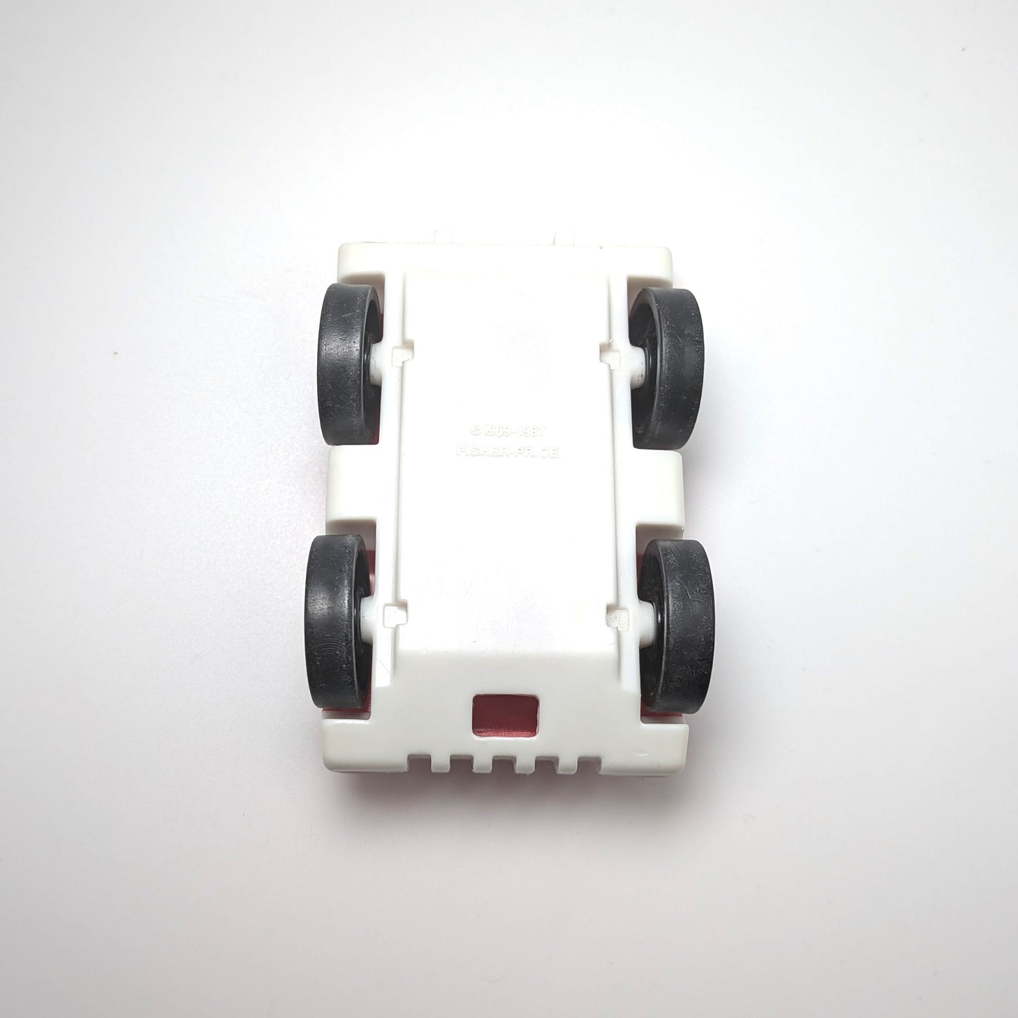 1-Seat Car Red/White - Fisher Price Little People