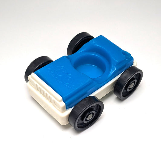 1-Seat Car Blue/White - Fisher Price Little People