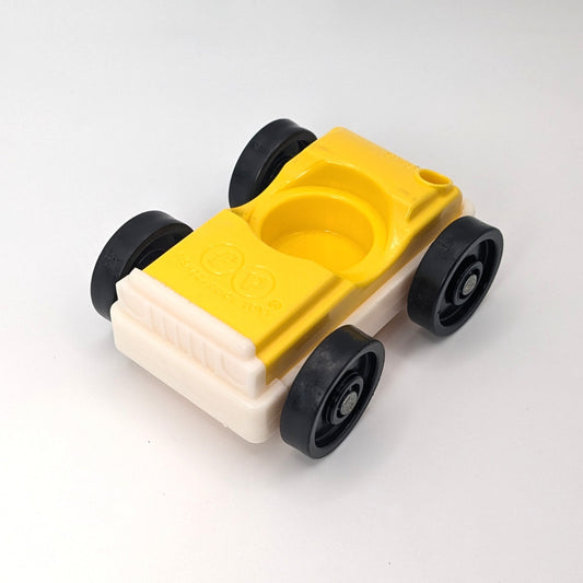 1-Seat Car Yellow/White - Fisher Price Little People