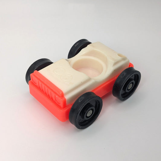 1-Seat Car White/Red - Fisher Price Little People