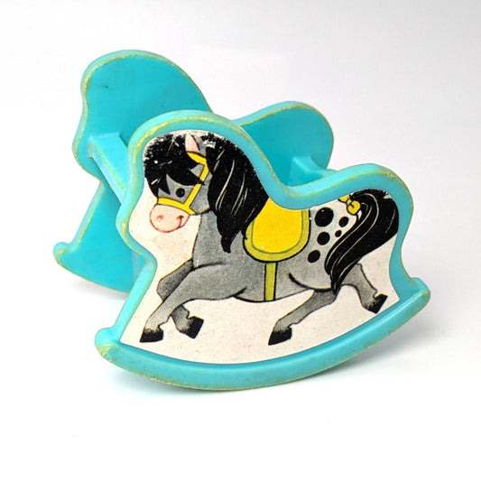 Rocking Horse Blue - Fisher Price Little People