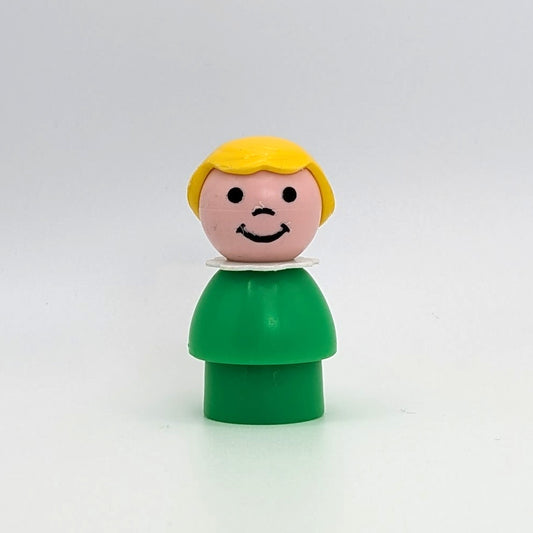 Girl - Green Body | Yellow Hair - Fisher Price Little People