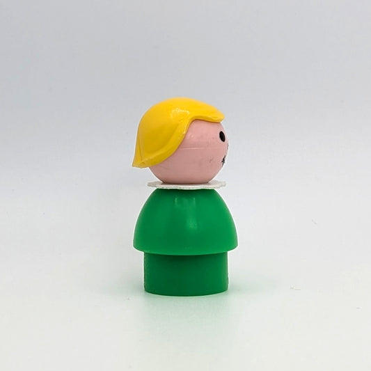 Girl - Green Body | Yellow Hair - Fisher Price Little People