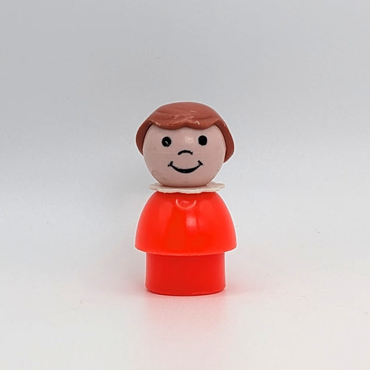 Girl - Red Body | Light Brown Hair - Fisher Price Little People