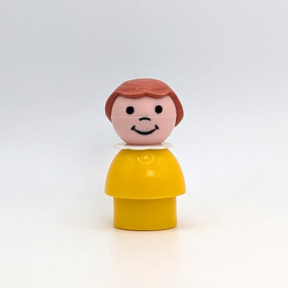 Girl - Yellow Body | Brown Hair - Fisher Price Little People