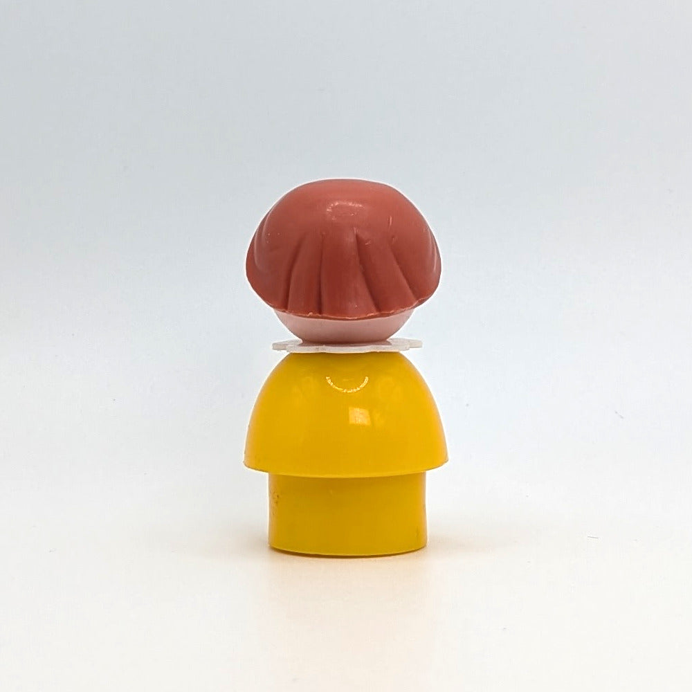 Girl - Yellow Body | Brown Hair - Fisher Price Little People