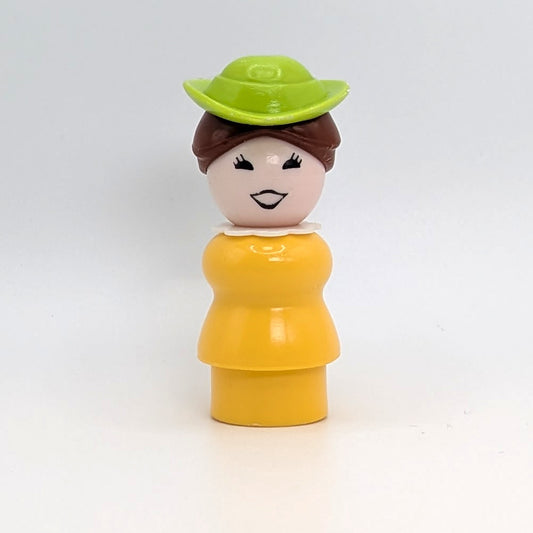Western Woman with Green Hat - Fisher Price Little People