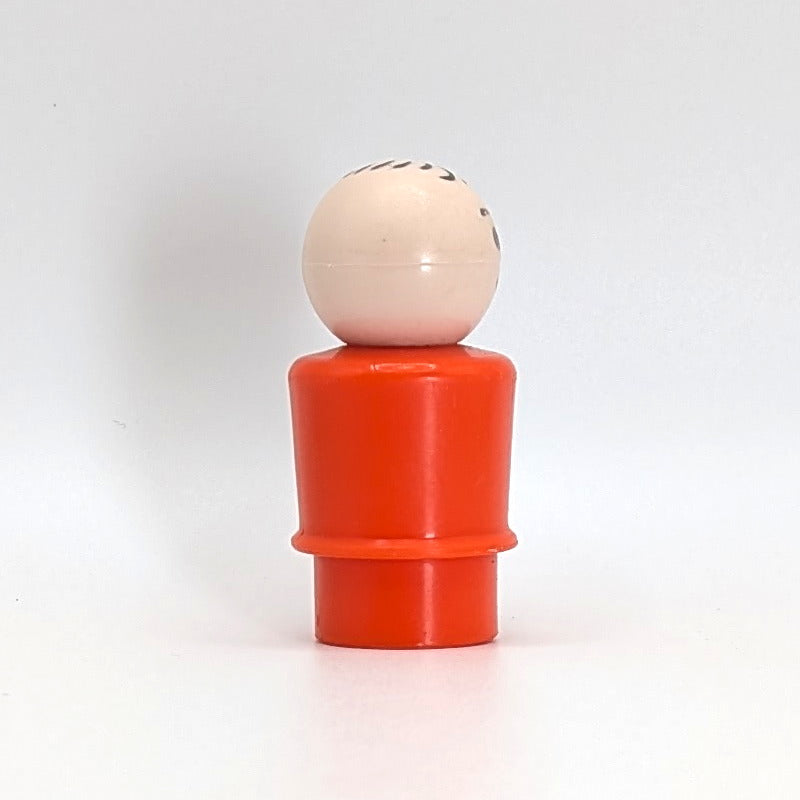 Man - Orange Body | Stamped Hair - Fisher Price Little People