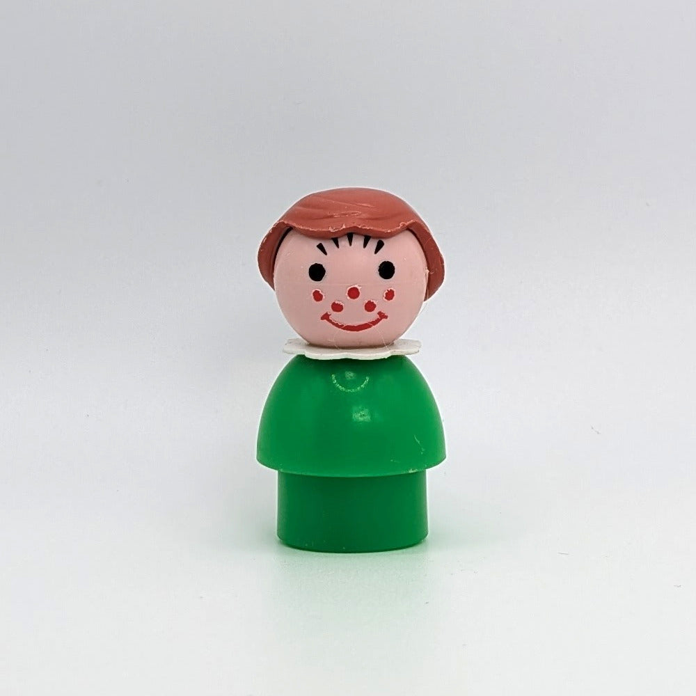 Girl - Green Body | Brown Hair - Fisher Price Little People