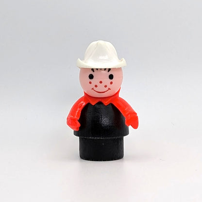 Fireman - Wood Body | Plastic Head - Fisher Price Little People