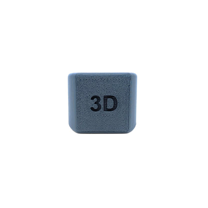 Suitcase Hatbox Dark Blue 3D Printed Custom - Compatible with Little People