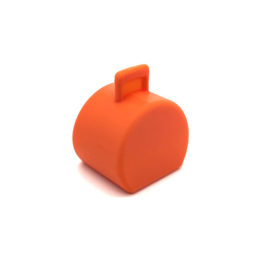 Suitcase Hatbox Orange 3D Printed Custom - Compatible with Little People