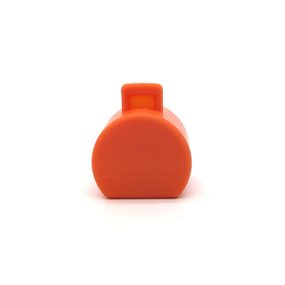 Suitcase Hatbox Orange 3D Printed Custom - Compatible with Little People