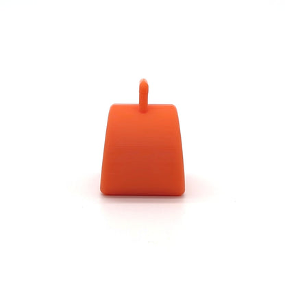 Suitcase Hatbox Orange 3D Printed Custom - Compatible with Little People