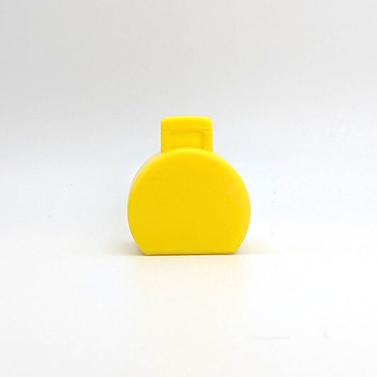 Suitcase Hatbox Yellow 3D Printed Custom - Compatible with Little People