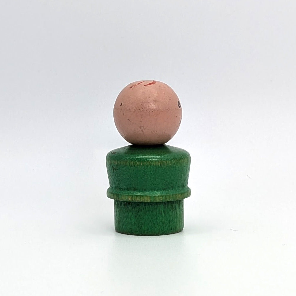 Boy -  Green Wood Body | Wood Head - Fisher Price Little People