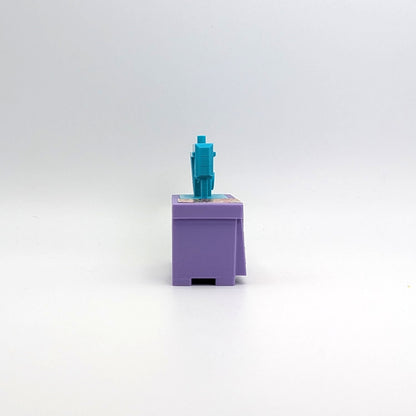Sewing Machine 3D Printed Custom - Purple/Turquoise - Compatible with Little People