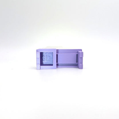 Sewing Machine 3D Printed Custom - Purple/Yellow - Compatible with Little People