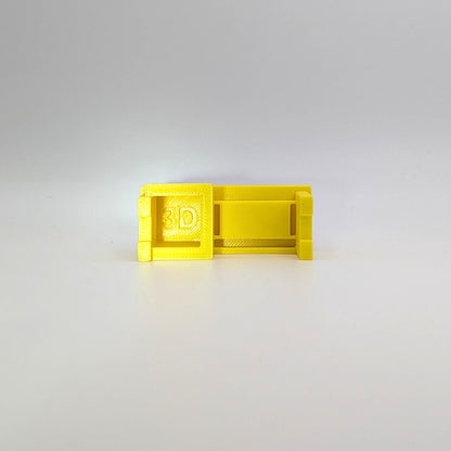 Sewing Machine 3D Printed Custom - Yellow/Red - Compatible with Little People