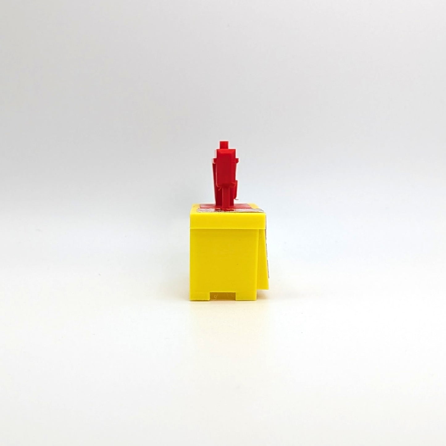 Sewing Machine 3D Printed Custom - Yellow/Red - Compatible with Little People