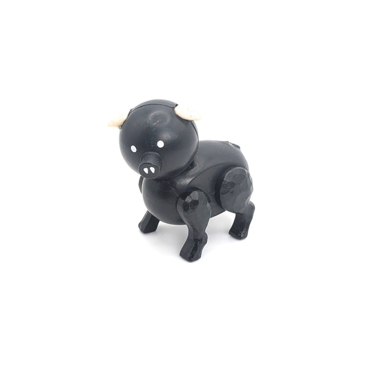 Pig Black with White Ears - Fisher Price Little People