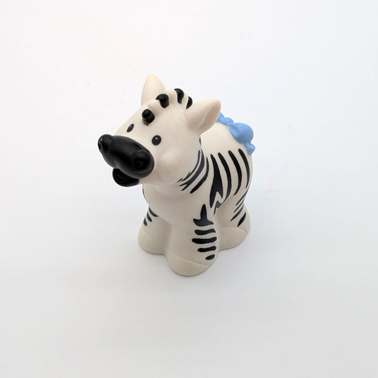 Zebra with Blue Bow - Fisher Price Little People