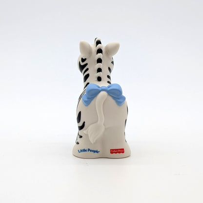 Zebra with Blue Bow - Fisher Price Little People
