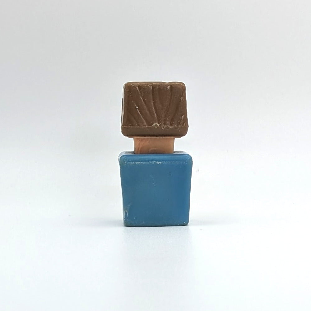 Blockhead Figure - Blue Body | Brown Hair - Playskool Familiar Places